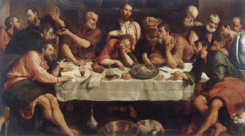 Jacopo Bassano The last communion Spain oil painting art